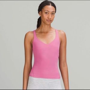 Align tank waist length Pink NWT